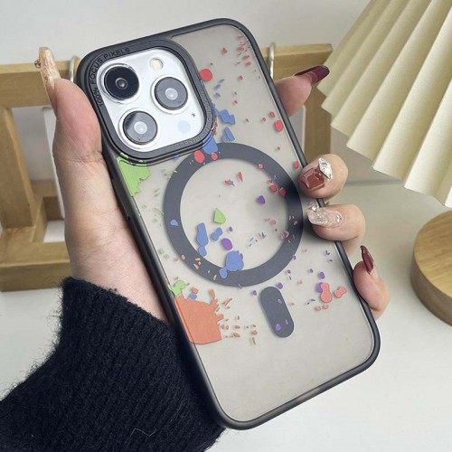 Чохол TPU+PC Flush with MagSafe для Apple iPhone 12 Pro Max (6.7") Titanium black