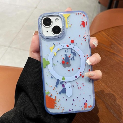 Чохол TPU+PC Flush with MagSafe для Apple iPhone 15 (6.1") Lazure