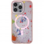 Чехол TPU+PC Flush с MagSafe для Apple iPhone 15 Pro Max (6,7") Нежно-розовый