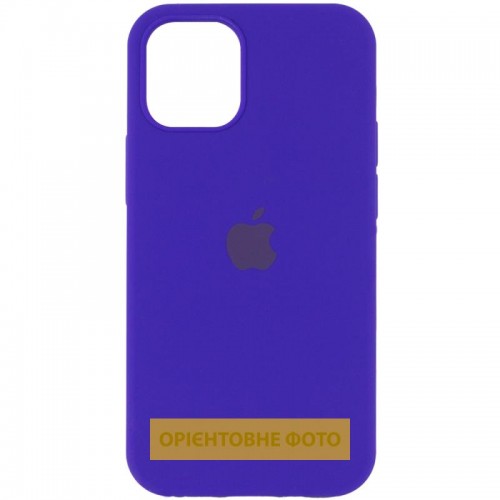 Чехол Silicone Case Full Protective (AA) для Apple iPhone 16 (6.1") Фиолетовый / Ultra Violet