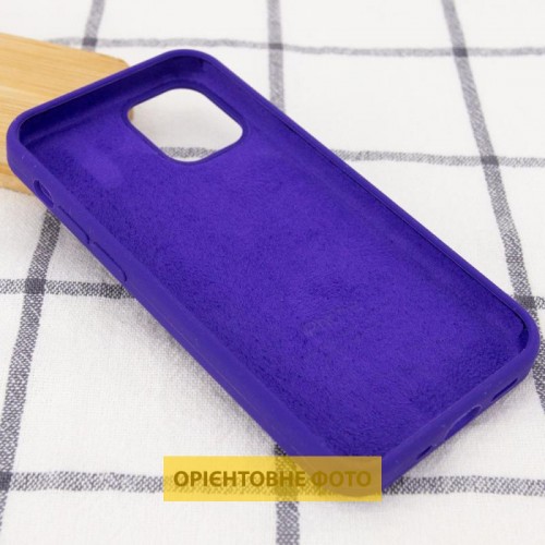 Чехол Silicone Case Full Protective (AA) для Apple iPhone 16 (6.1") Фиолетовый / Ultra Violet