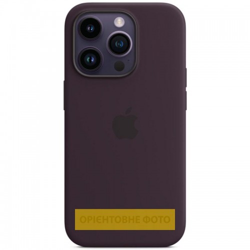 Чехол Silicone Case Full Protective (AA) для Apple iPhone 16 (6.1") Фиолетовый / Elderberry