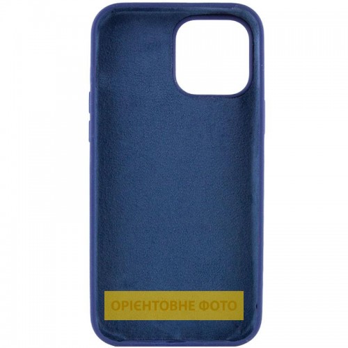 Чехол Silicone Case Full Protective (AA) для Apple iPhone 16 (6.1") Синий / Deep navy