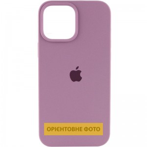 Чехол Silicone Case Full Protective (AA) для Apple iPhone 16 (6.1") Лиловый / Lilac Pride