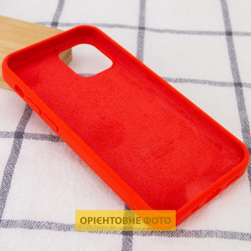 Чехол Silicone Case Full Protective (AA) для Apple iPhone 16 (6.1") Красный / Red