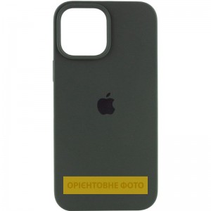 Чехол Silicone Case Full Protective (AA) для Apple iPhone 16 (6.1") Зелёный / Cyprus Green