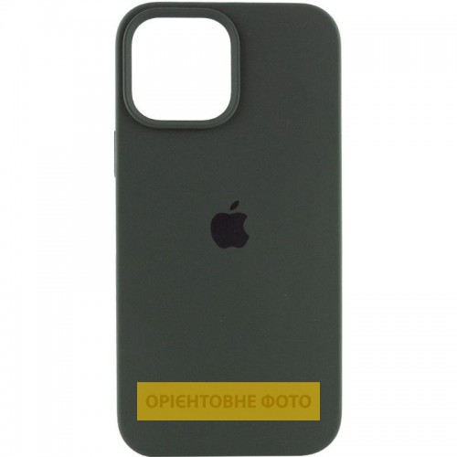 Чехол Silicone Case Full Protective (AA) для Apple iPhone 16 (6.1") Зелёный / Cyprus Green