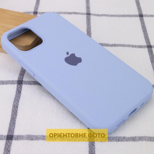 Чохол Silicone Case Full Protective (AA) для Apple iPhone 16 (6.1") Блакитний / Lilac Blue