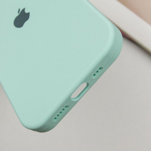 Чехол Silicone Case Full Protective (AA) для Apple iPhone 16 (6.1") Бирюзовый / Turquoise
