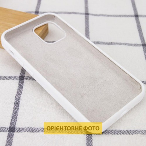 Чохол Silicone Case Full Protective (AA) для Apple iPhone 16 Plus (6.7") Білий / White