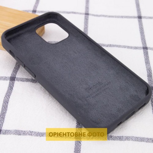 Чохол Silicone Case Full Protective (AA) для Apple iPhone 16 Plus (6.7") Сірий / Dark Gray