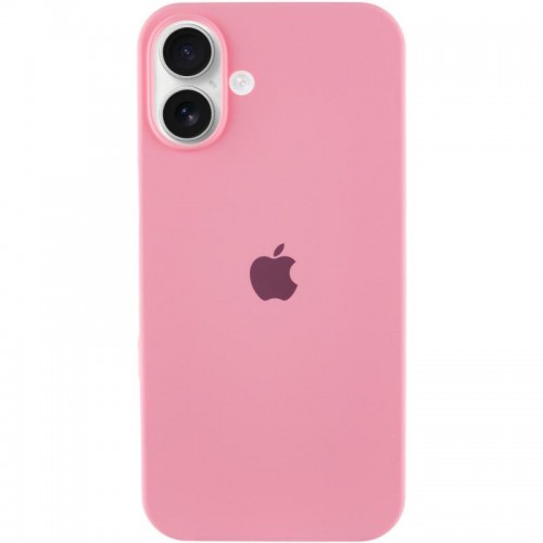 Чехол Silicone Case Full Protective (AA) для Apple iPhone 16 Plus (6,7") Розовый / Light pink