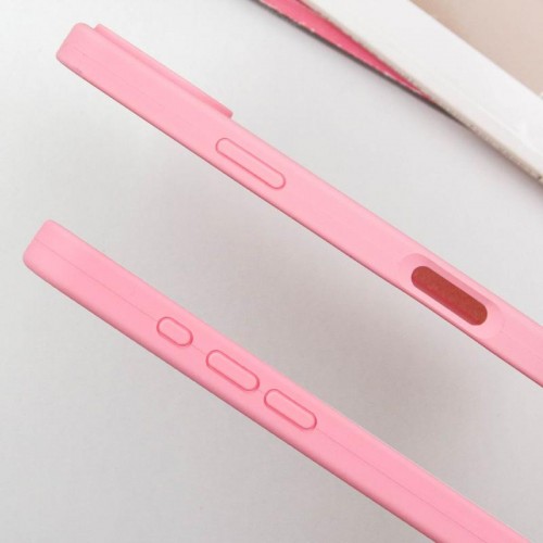 Чехол Silicone Case Full Protective (AA) для Apple iPhone 16 Plus (6,7") Розовый / Light pink