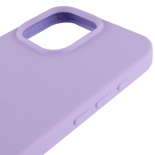 Чехол Silicone Case Full Protective (AA) для Apple iPhone 16 Pro (6.3") Сиреневый / Lilac