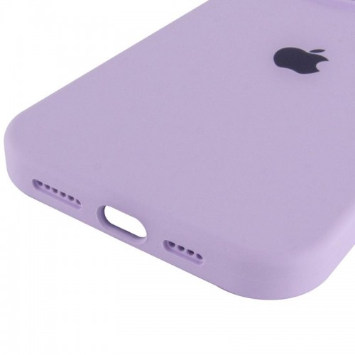 Чехол Silicone Case Full Protective (AA) для Apple iPhone 16 Pro (6.3") Сиреневый / Lilac