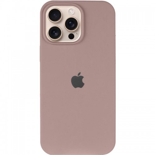 Чехол Silicone Case Full Protective (AA) для Apple iPhone 16 Pro (6.3") Серый / Lavender