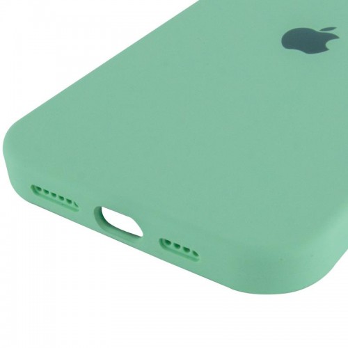 Чехол Silicone Case Full Protective (AA) для Apple iPhone 16 Pro (6,3") Зелёный / Pistachio