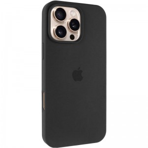 Чехол Silicone Case Full Protective (AA) для Apple iPhone 16 Pro Max (6,9") Черный / Black