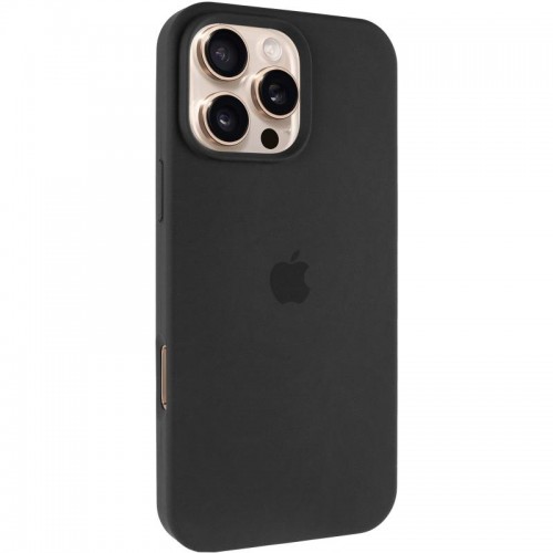 Чехол Silicone Case Full Protective (AA) для Apple iPhone 16 Pro Max (6,9") Черный / Black