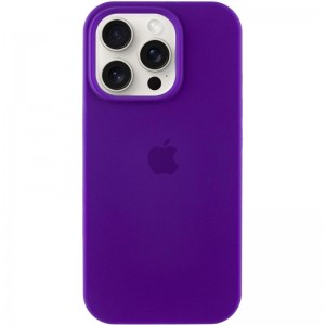 Чохол Silicone Case Full Protective (AA) для Apple iPhone 16 Pro Max (6.9") Фіолетовий / Ultra Violet