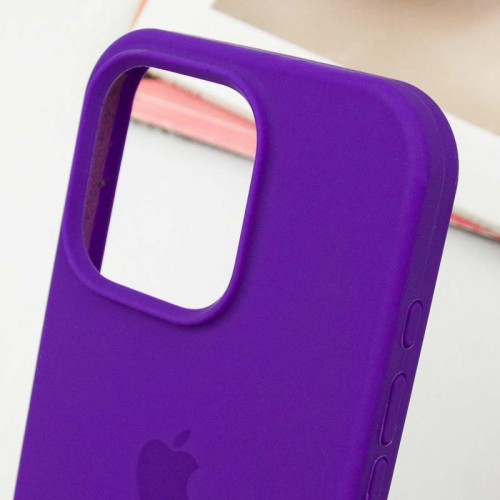 Чохол Silicone Case Full Protective (AA) для Apple iPhone 16 Pro Max (6.9") Фіолетовий / Ultra Violet
