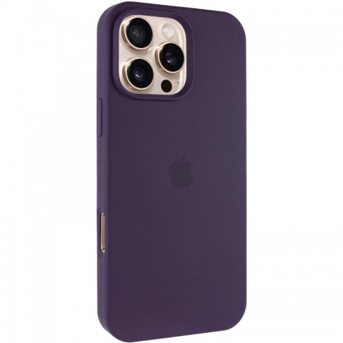 Чехол Silicone Case Full Protective (AA) для Apple iPhone 16 Pro Max (6.9") Фиолетовый / Elderberry
