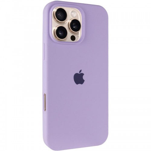 Чехол Silicone Case Full Protective (AA) для Apple iPhone 16 Pro Max (6.9") Сиреневый / Lilac