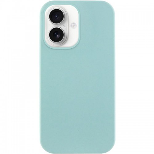 Чехол Silicone Case Full Protective (AA) NO LOGO для Apple iPhone 16 (6.1") Бирюзовый / Beryl