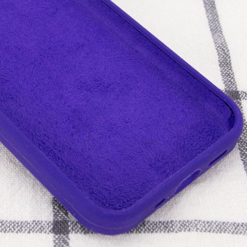 Чохол Silicone Case Full Protective (AA) NO LOGO для Apple iPhone 16 (6.1") Фіолетовий / Ultra Violet