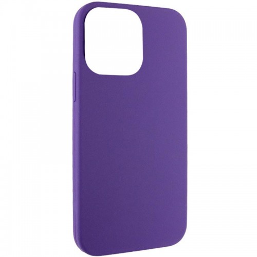 Чехол Silicone Case Full Protective (AA) NO LOGO для Apple iPhone 16 (6.1") Фиолетовый / Amethyst