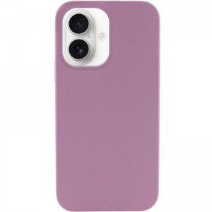 Чохол Silicone Case Full Protective (AA) NO LOGO для Apple iPhone 16 (6.1") Ліловий / Lilac Pride