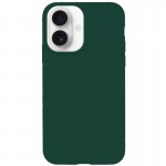 Чехол Silicone Case Full Protective (AA) NO LOGO для Apple iPhone 16 (6.1") Зелёный / Forest green