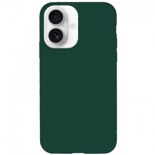 Чохол Silicone Case Full Protective (AA) NO LOGO для Apple iPhone 16 (6.1") Зелений / Forest green