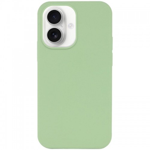 Чехол Silicone Case Full Protective (AA) NO LOGO для Apple iPhone 16 Plus (6,7") Мятный / Mint