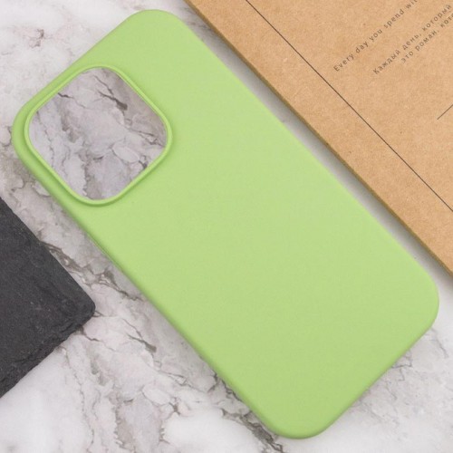 Чехол Silicone Case Full Protective (AA) NO LOGO для Apple iPhone 16 Plus (6,7") Мятный / Mint