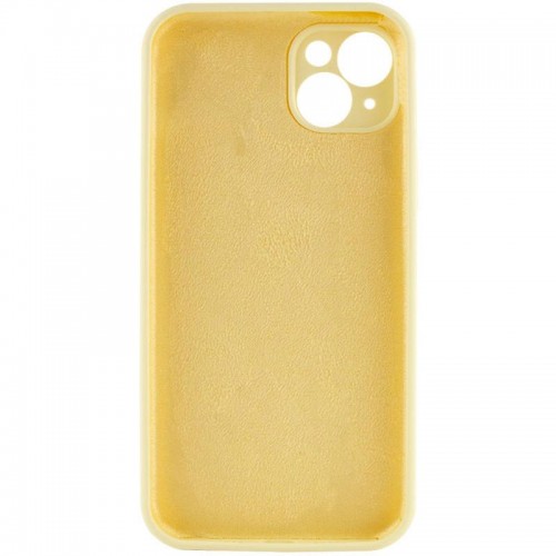 Чохол Silicone Case Full Protective (AA) NO LOGO для Apple iPhone 16 Plus (6.7") Жовтий / Mellow Yellow
