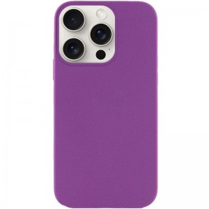 Чохол Silicone Case Full Protective (AA) NO LOGO для Apple iPhone 16 Pro (6.3") Фіолетовий / Grape