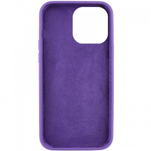 Чохол Silicone Case Full Protective (AA) NO LOGO для Apple iPhone 16 Pro (6.3") Фіолетовий / Amethyst