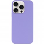 Чохол Silicone Case Full Protective (AA) NO LOGO для Apple iPhone 16 Pro (6.3") Бузковий / Dasheen
