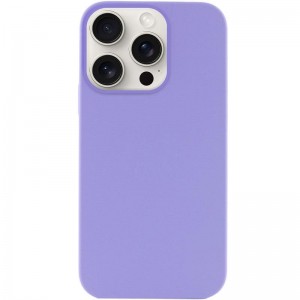 Чехол Silicone Case Full Protective (AA) NO LOGO для Apple iPhone 16 Pro (6.3") Сиреневый / Dasheen