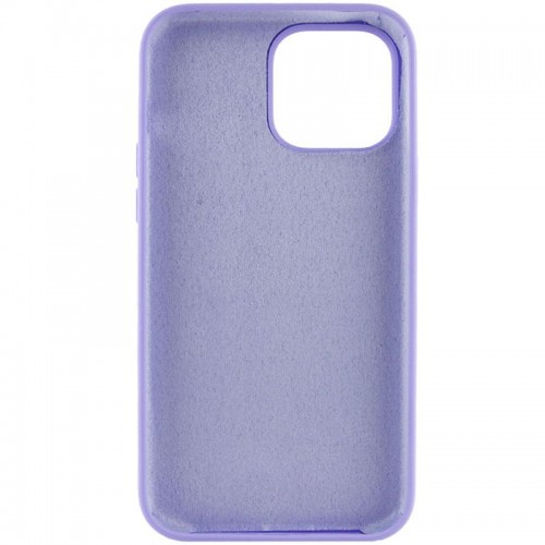 Чехол Silicone Case Full Protective (AA) NO LOGO для Apple iPhone 16 Pro (6.3") Сиреневый / Dasheen
