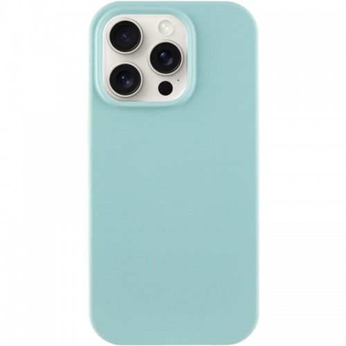Чохол Silicone Case Full Protective (AA) NO LOGO для Apple iPhone 16 Pro (6.3") Бірюзовий / Beryl