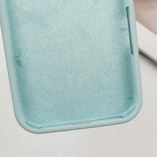 Чохол Silicone Case Full Protective (AA) NO LOGO для Apple iPhone 16 Pro (6.3") Бірюзовий / Beryl