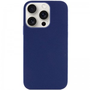 Чохол Silicone Case Full Protective (AA) NO LOGO для Apple iPhone 16 Pro Max (6.9") Синій / Deep navy