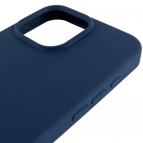 Чехол Silicone Case Full Protective (AA) NO LOGO для Apple iPhone 16 Pro Max (6,9") Синий / Blue Jay