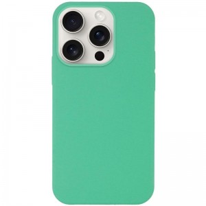 Чохол Silicone Case Full Protective (AA) NO LOGO для Apple iPhone 16 Pro Max (6.9") Зелений / Spearmint