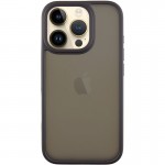 TPU+PC чохол Metal Buttons для Apple iPhone 16 Pro (6.3") Чорний