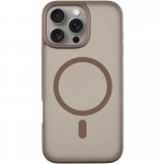 TPU+PC чохол Blueo Skin Friendly Frosted with MagSafe для Apple iPhone 16 Pro (6.3") Золотий