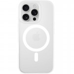 TPU+PC чохол Blueo Skin Friendly Frosted with MagSafe для Apple iPhone 16 Pro Max (6.9") Білий