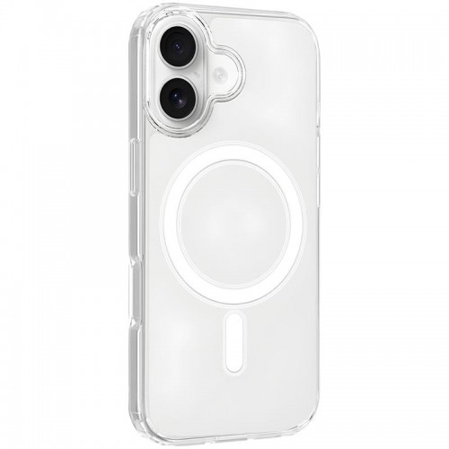 Чохол TPU Clear Case with MagSafe для Apple iPhone 16 (6.1") Clear